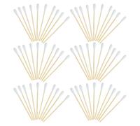SOIMISS Cotons-tiges en Coton pour Hygiène Personnelle et Soins des Plaies, Usage Unique, 2000 Pièces en Bois et Coton, Adaptés pour Voyage et Usage Domestique