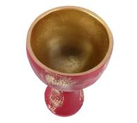 SOIMISS Coupe Du Saint Graal En Résine, Calice Mystique Sculpté, Accessoire Religieux Polyvalent Pour Rituels Et Décoration Intérieure, Objet De Collection Et Cosplay Artisanale