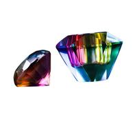 SOIMISS Coupelle Dappen en Verre Octogonale Couvercle pour Monomère Acrylique 1 Pièce Support Pratique pour Nail Art Outils pour Ongles et Domestiques