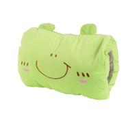 SOIMISS Coussin Chauffe-Mains Grenouille Peluche PP Coton Vert Clair | Hiver Froid, Portable Léger, Motif Dessin Animé Mignon, pour Chaise de Bureau et Usage Quotidien