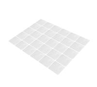 SOIMISS Coussinet Adhésif Double Face Transparent Carré 60x60 Mm, Lot de 30 Pièces, Ruban Adhésif Résistant et Imperméable sans Trace, pour Bureau, Maison et Bricolage