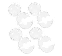 SOIMISS Couvercles de Sécurité pour Cuisinière à Gaz 4pcs en Pc, Protection Garçon et Filles Ouverture, Prévention de Perte de Boutons, Cuisine et Four