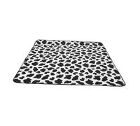 SOIMISS Couverture De Toilettage pour Chats Auto-adhésive Couverture De Protection Anti-Fugue pour Coupe des Griffes Et Respirante avec Motif Vache pour Chaton