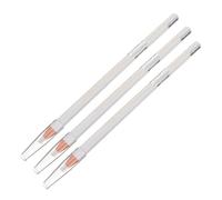 SOIMISS Crayon Eyeliner Blanc 3pcs en Cire D'abeille, Non Effaçable, Illuminateur Yeux, pour Ouvrir le Coin de L'œil et Maquillage des Paupières