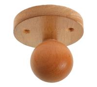 SOIMISS Crochet Mural Champignon en Bois, à Vis, Décoratif pour Chambre | Sculpté à Main, Finition Polie, Style Fantaisie Campagne, Vis, pour Entrée et Chambre