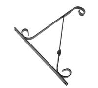 SOIMISS Crochet Pot Forgé pour Jardinière Balcon Support Suspendu pour Panier à Fleurs Mangeoire à Oiseaux et Décoration Jardin Extérieur Porte Plantes Stable et Gain de Place