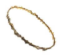 SOIMISS Crown Tiara Vintage Wave Headband For Women Hand Woven Retro Twisted Hairband Elegant Minimalist Hair Accessory For Weddings Parties And Daily Wear