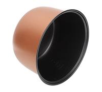 SOIMISS Cuiseur Riz Intérieur Alliage Aluminium Revêtement Antiadhésif Jaune Pot de Cuisson Épais pour Machine à Riz Domestique et Pâtisserie