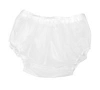 SOIMISS Culotte Adulte Tpu Réutilisable Imperméable Contre Fuites Urinaires pour Personnes Âgées Protection Confortable et Étanche Sous-vêtement Plastique Lavable Homme et Femme