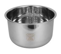 SOIMISS Cuve Intérieure pour Cuiseur à Riz 5L en Acier Inoxydable 304