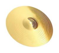 SOIMISS Cymbale de Batterie Métal Cymbale Crash Légère et Résistante Accessoire pour Batterie Jazz Finition Lisse