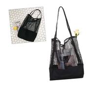 SOIMISS De Courses Filet Réutilisable à Provisions pour Fruits Et Légumes Cabas De Plage avec Anses Longues