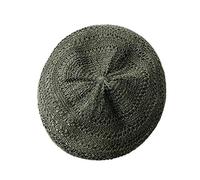 SOIMISS de Voyage Vintage en Français Tissé Au Printemps Chapeau d'art Décontracté Vert Foncé