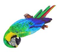 SOIMISS Décoration Murale Toucan En Fer Forgé, Ornement Ou Déco Oiseau Suspendu American Décor, Pour Intérieur Et Extérieur, Art Mural Réaliste, Facile à Installer, Coloris Gauche 1