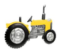 SOIMISS Décoration Murale Tracteur En Métal Compact Jaune, Artisanat D'art En Fer, Ornement Intérieur Et Jardin, à Suspendre Murale Décorative Robustesse Solide, Style Industriel Pour Bureau Et Maison