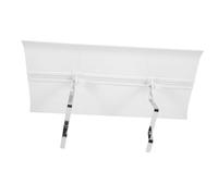 SOIMISS Déflecteur Transparent pour Conduit de Ventilation Baffle de Sortie Climatisation Mural Protection Contre les Flux d'Air Installation Facile pour Rafraîchisseur Air Intérieur