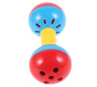 SOIMISS Double Cloche Portable pour Garçon Fille Hochet à Main pour Tout-petits Améliore Coordination et Interaction Parents-garçon Fille Couleur Aléatoire Couleur Aléatoire