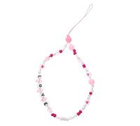 SOIMISS Dragonne Anti-Perte Breloques en Perles Chaîne Décorative Portable pour Smartphone Style Créatif et Élégant Fixation Facile par Cordon Inclus Usage Quotidien et Cadeau