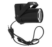 SOIMISS Éclairage de scène petites lumières de scène Plat intérieur miniature LED Métal Noir
