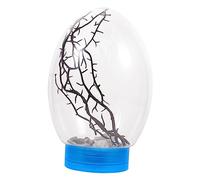 SOIMISS Écosystème Aquatique Fermé Aquarium Portable avec Éclairage LED Décoration Intérieure pour Bureau