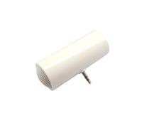 SOIMISS Enceinte Mini Portable Jack pour Téléphone et Tablette Blanc Haut Parleur Stéréo Pratique et pour Musique Partage