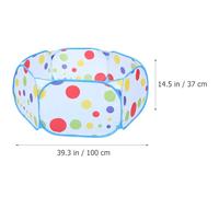 SOIMISS Enclos Pliable pour Animaux de Compagnie Clôture Protectrice pour Chat et Rongeurs Barrière Isolante Extérieure Compacte et Sécurisée