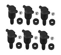 SOIMISS Ensemble De 6 Kit Joints Huile pour Vérin Hydraulique Vertical et Au Sol Valves de Purge Bouchons Étanches de Rechange pour Réparation de Hydrauliques Plus