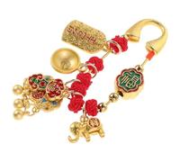 SOIMISS Épingle de Sûreté Broche Vintage en Fil Rouge Tissé Main pour Femme Enceinte et Bébé Accessoire Traditionnel Chinois de Chance et Protection pour Foulards et Vêtements