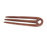 SOIMISS Épingles à Cheveux à 3 Dents en Bois de Santal, Bâtonnets pour Chignon Vintage, Accessoires Coiffure Femme pour Cheveux Épais, Fixation Stable pour Mariage et Usage Quotidien