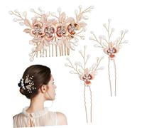 SOIMISS Épingles à Cheveux Pour Femme Épingles à Cheveux Françaises Peignes Décoratifs Fourchettes à Chignon