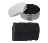 SOIMISS Éponge Nettoyante Réutilisable pour Pinceaux Maquillage Set avec Boîte Enlève Rapidement Couleur et Ombres Nettoyage Sec pour Pinceaux Fard à Paupières