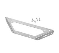 SOIMISS Équerres Angle Acier Inoxydable Connecteurs Triangulaires pour Meubles Supports Étagère Murale Assemblage Équerre à Angle Droit