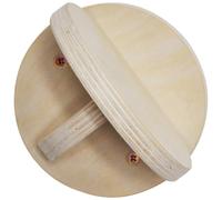 SOIMISS Étagère Murale en Bois Massif pour Chat Plateforme Ronde en Pin Naturel Accessoire Multifonctionnel pour Animaux de Compagnie Planche à Grimper Suspendue pour Intérieur Tour à