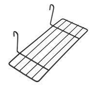 SOIMISS Étagère Murale Grillagée Étagère à Cadre Décoration Murale Simple Perchoir pour Animal De Compagnie Oiseau Noir