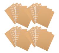 SOIMISS Étiquettes Autocollantes Vierges en Papier Kraft 5x2,5 Cm et 7,6x2,5 Cm, 600 Pièces pour Bouteilles D’huiles Essentielles, Bocaux Alimentaires, Imprimables et Inscriptibles,