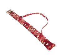 SOIMISS Étui de Protection pour Flûte Traversière en Bambou avec Doublure Rembourrée en Coton et Bandoulière Réglable pour Performances en Extérieur et Voyages Pochette Portable