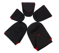 SOIMISS Étui Étanche en Néoprène Noir Lot de 5 Pièces Protection Antichoc et Résistant aux Chocs Clip Pivotant pour Objectif D'appareil Photo Reflex Numérique