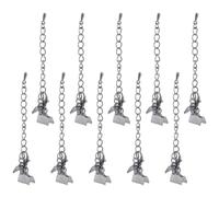 SOIMISS Fermoirs Bijoux Clip De Chaîne Petite Goutte d'eau en Fer pour Colliers Bracelets DIY Accessoires De Bijoux Artisanaux
