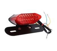 SOIMISS Feu Arrière Vintage LED avec Éclairage Plaque Feu Additionnel Robuste et Installation Facile Haute Luminosité pour Sécurité Renforcée