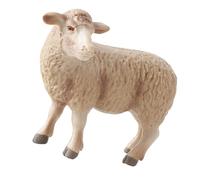 SOIMISS Figurine Mouton Réaliste Décorative Modèle Simulation Animaux de Ferme Éducatif pour Garçon Fille Décoration Maison et Bureau Style Mérinos