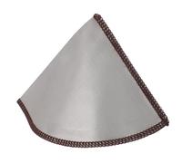 SOIMISS Filtre à Café Conique Réutilisable Acier Inoxydable Maille Flexible Filtre Permanent pour Personnes pour Usage Domestique et Bureau
