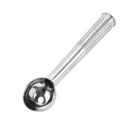 SOIMISS Filtre à Thé Acier Inoxydable avec Cuillère Infuseur Pratique pour Maison ou Restaurant Élimine Débris de Thé et Facile à Nettoyer