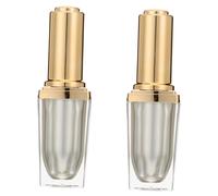 SOIMISS Flacons de Vernis à Ongles Vides 10Ml 2Pcs Acrylique Rechargeables pour Fournitures de Nail Art Flacons Cosmétiques Pratiques Pinceau Contenants Multi-Usages