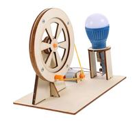 SOIMISS Générateur Manuel Bois DIY pour Garçon Fille Kit Éducatif Scientifique Modèle Portable à Manivelle Dassemblage Créatif pour Apprentissage Stem Couleur Aléatoire Couleur Aléatoire