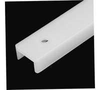 SOIMISS Glissières Tiroir Plastique Robustes pour Meubles Extension Complète pour Armoires Coulisses Lisses pour Remplacement Kit pour Cuisine et Bureau Lot Rails Clous