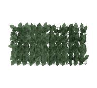 SOIMISS Haie Artificielle en Feuilles Vertes Résistante aux Intempéries Filet en Maille et Attaches pour Jardin Extérieur Décoratif