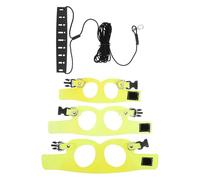 SOIMISS Harnais et Laisse pour Petits Animaux Ensemble Harnais Réglable Taille SML en Tissu Résistant aux Morsures Corde de Traction 2 Mètres pour Hamster Écureuil Furet et Chinchilla