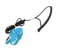 SOIMISS Harnais pour Oiseau Résistant à Usure avec Laisse Ajustable pour Perroquet Accessoire Extérieur Sécurisé pour Petits Perroquets Harnais Volant Bleu