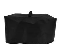 SOIMISS Housse de Protection Anti-Poussière pour Four à Micro-Ondes Noir Tissu Respirant Taille Adaptable Protège Poussière et Éclaboussures Cuisine Maison Entretien Facile
