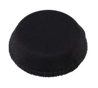 SOIMISS Housse de Protection pour Saxophone en Tissu Extensible Noir Xl 5,7-6,1 Pouces, Anti-poussière et Silencieuse, Élastique, pour Saxophone Soprano Droit, Musicien